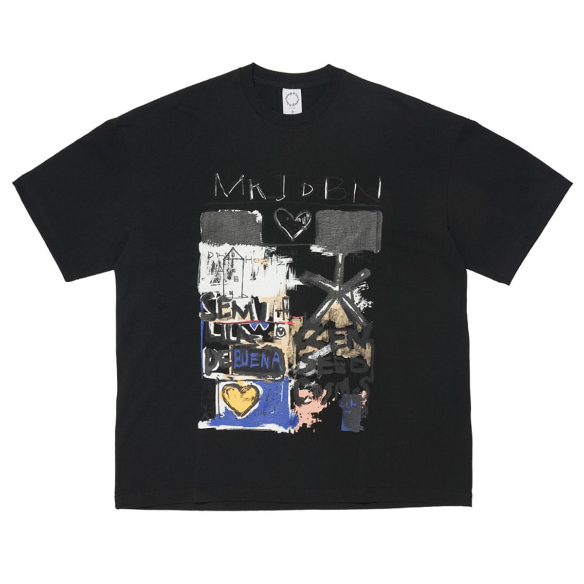 마리아쥬드비엔(MARIAGEDEBIEN) BLACK TEES (035)