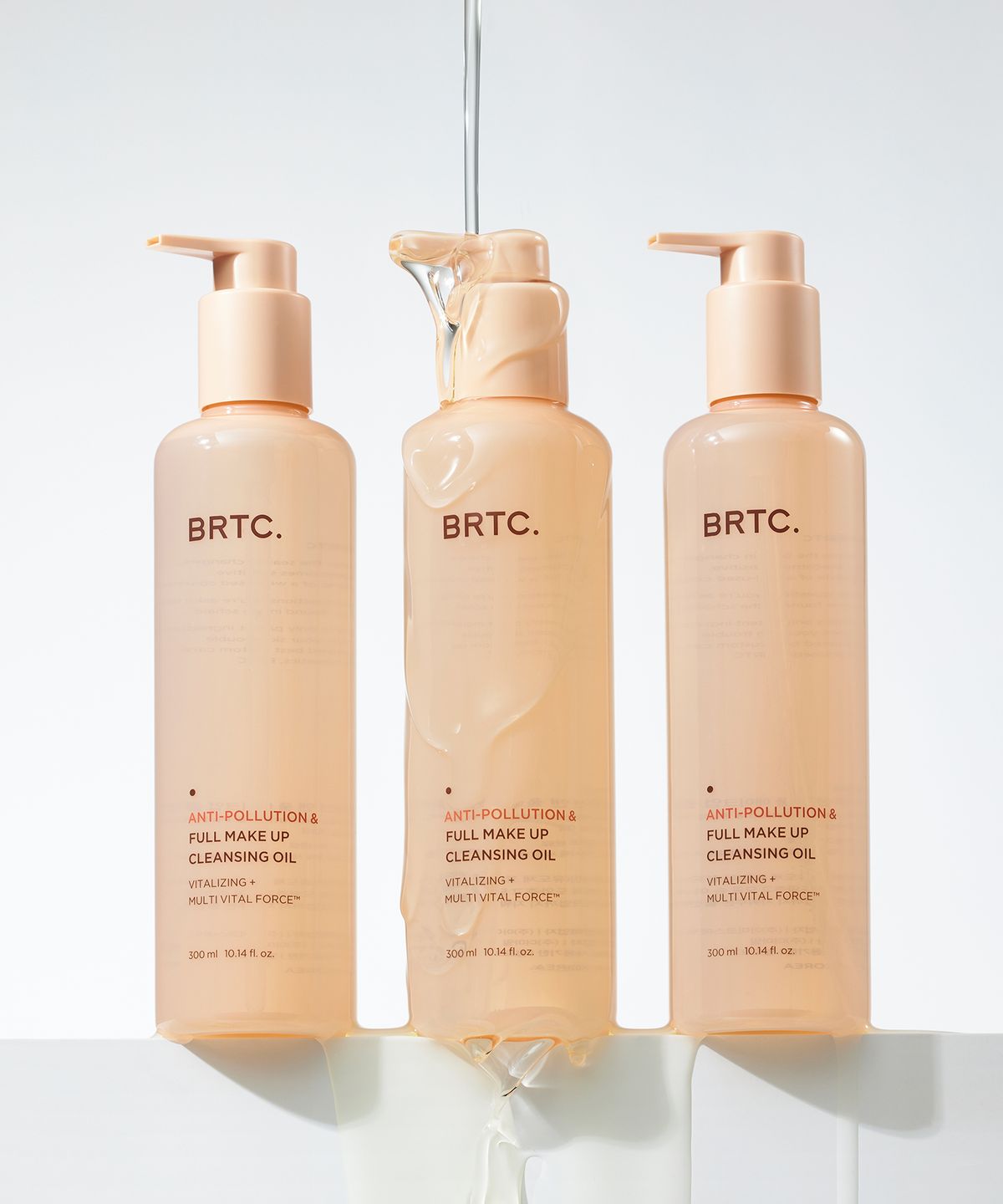 비알티씨(BRTC) 안티폴루션 앤 풀메이크업 클렌징 오일 300ml 2개