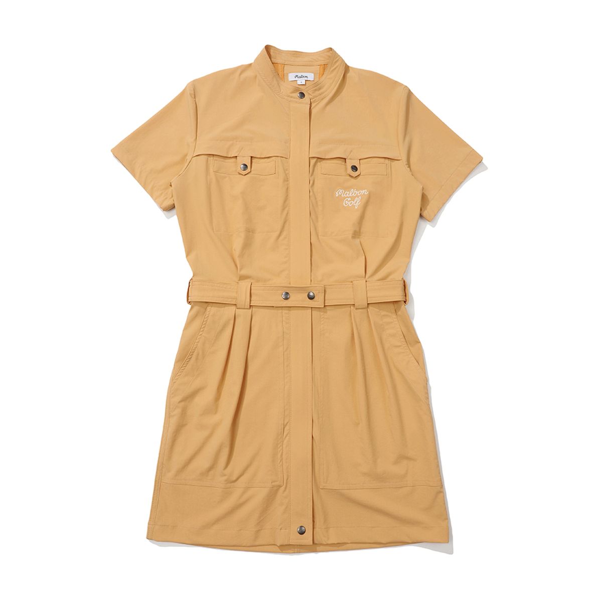 말본 골프(MALBON GOLF) 리조트 무드 벨티드 원피스 ORANGE (WOMAN)