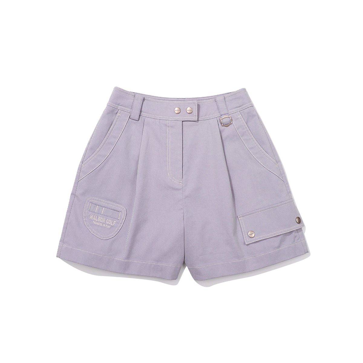 말본 골프(MALBON GOLF) 리조트 무드 반바지 PURPLE (WOMAN)