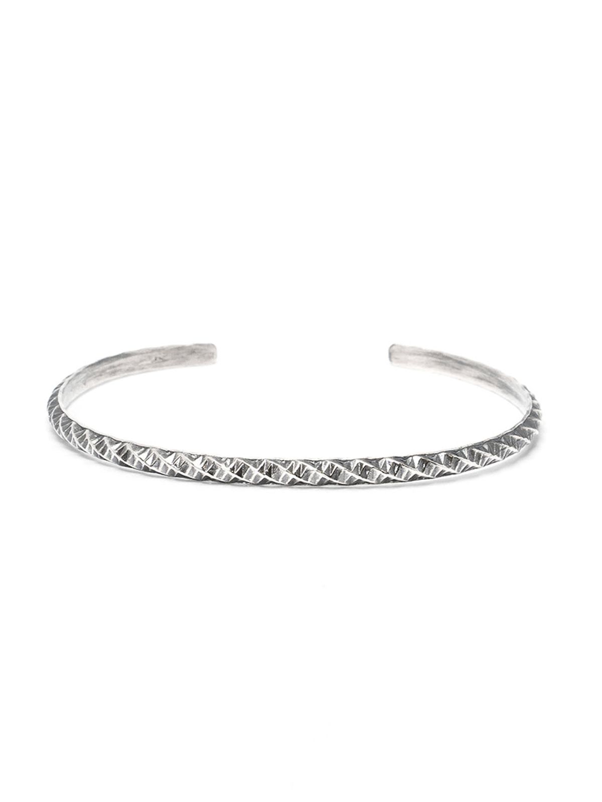 하랑(HARANG) HR 03B_Silver Bangle Bracelet