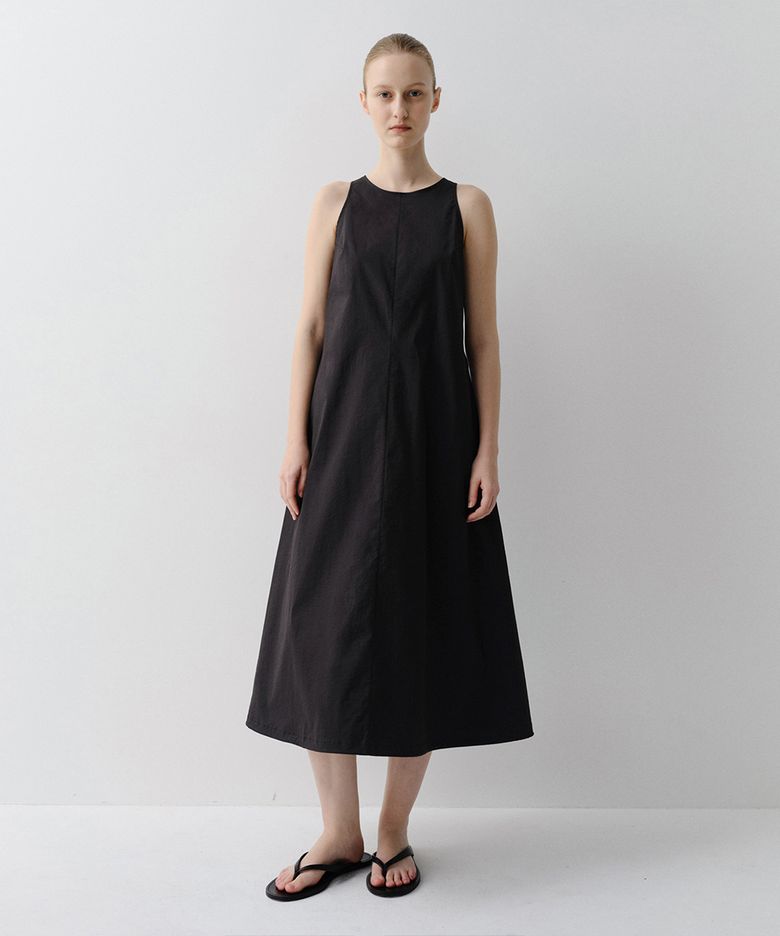 HALTER NECK DRESS (BLACK)