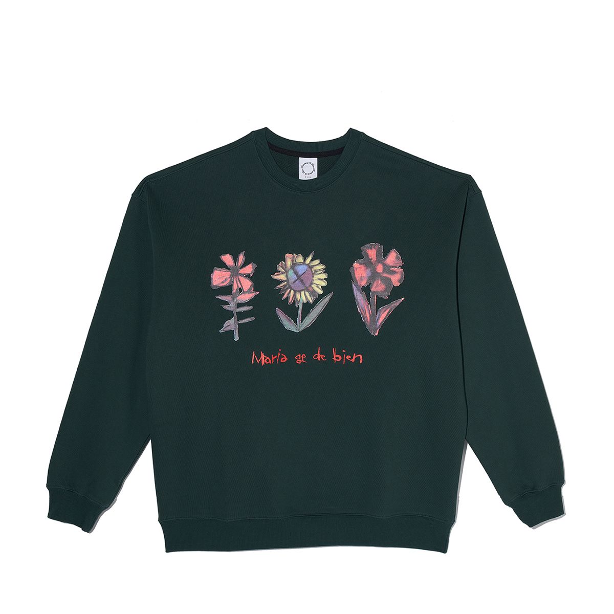 마리아쥬드비엔(MARIAGEDEBIEN) GREEN SWEAT-SHIRTS (067)