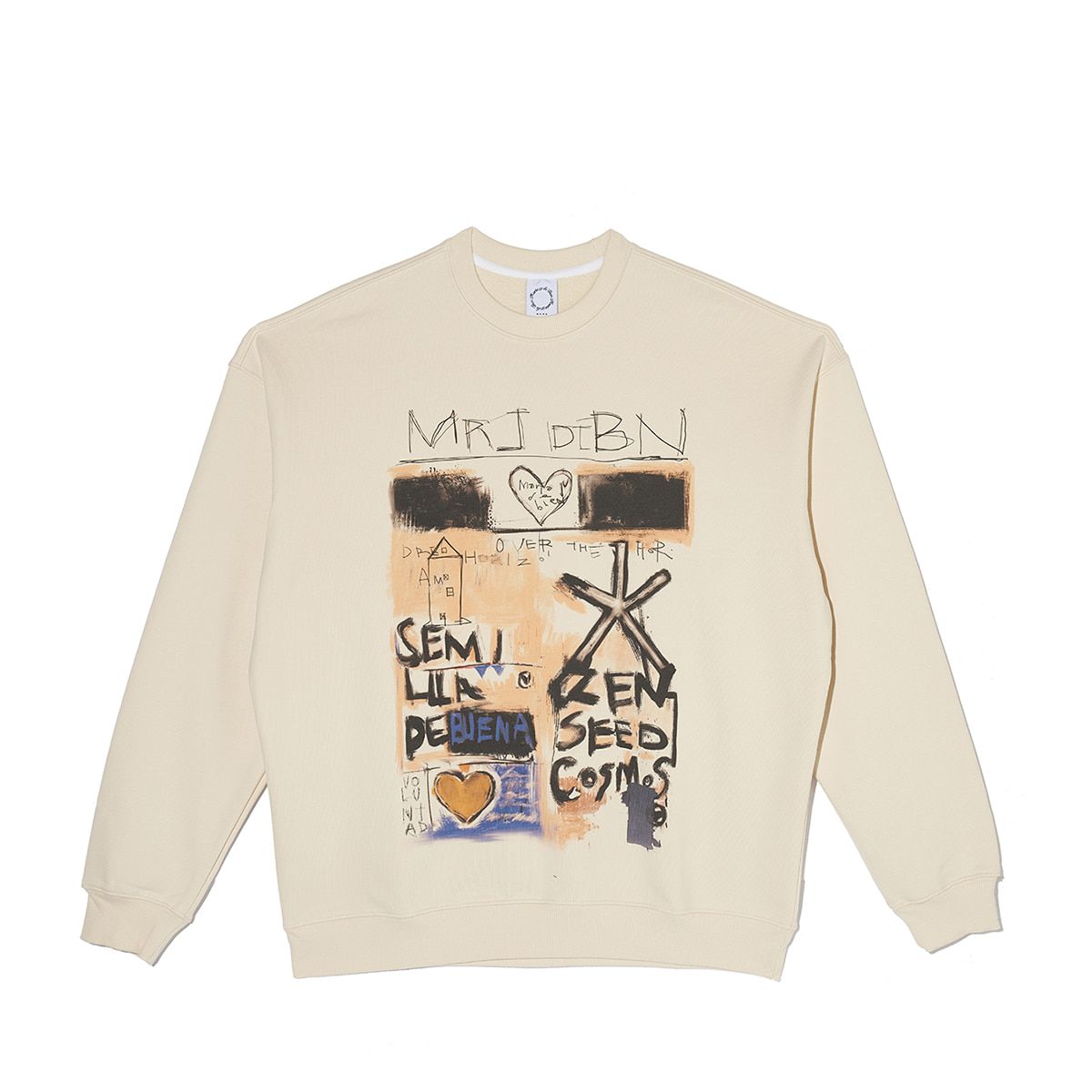 마리아쥬드비엔(MARIAGEDEBIEN) CREAM SWEAT-SHIRTS (069)