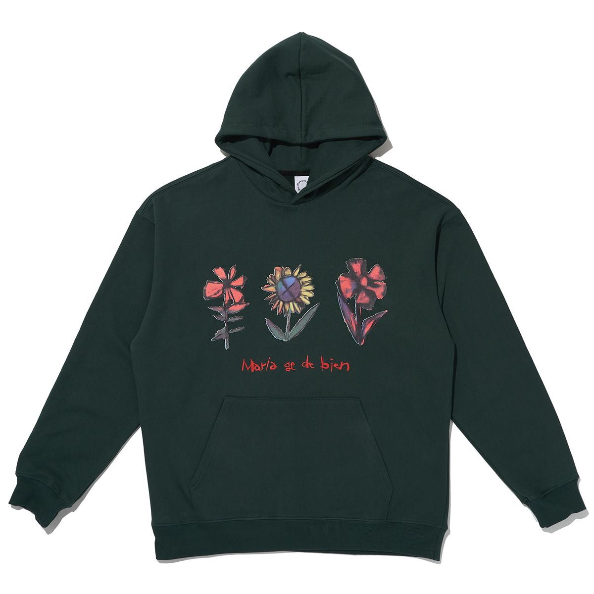 마리아쥬드비엔(MARIAGEDEBIEN) GREEN HOODIE (072)