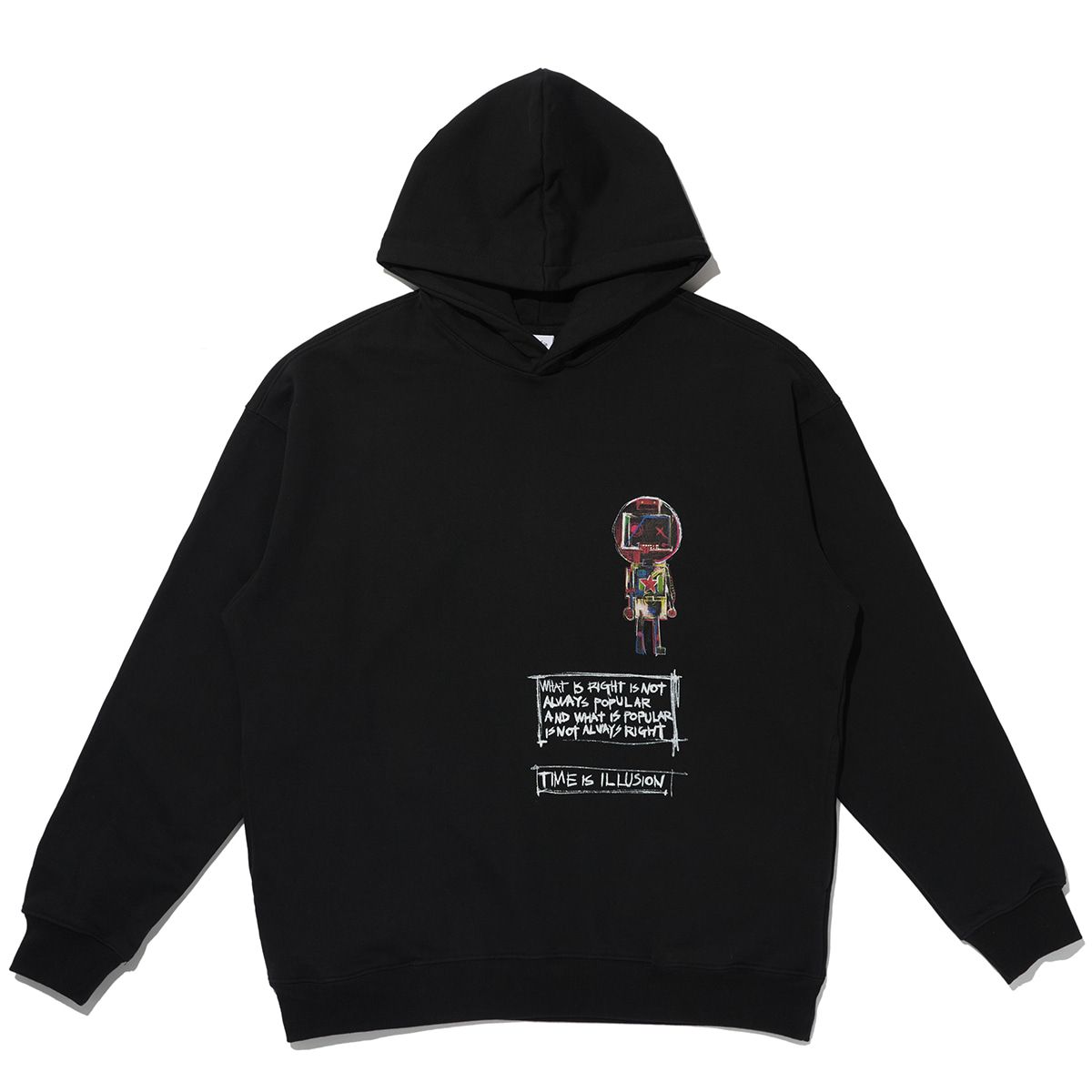 마리아쥬드비엔(MARIAGEDEBIEN) BLACK HOODIE (073)