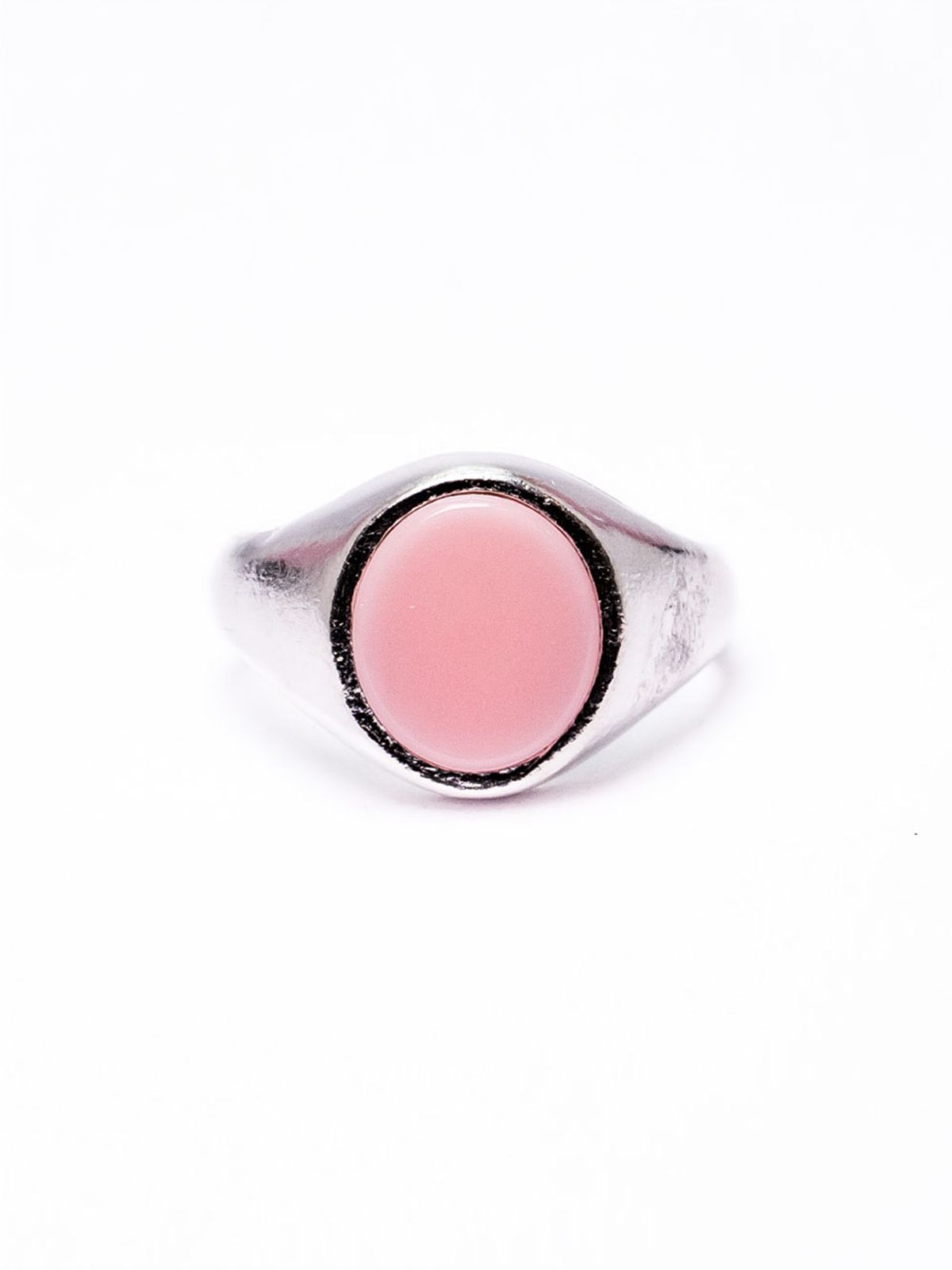 하랑(HARANG) HR 144R_Pink Calcite Bold Ring