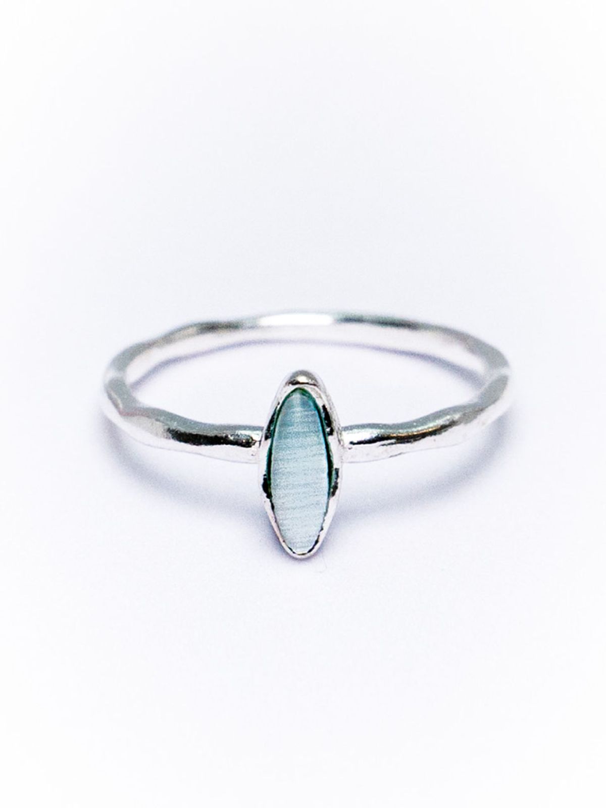 하랑(HARANG) HR 167R_Mint Cats Eye Ring(Oval)