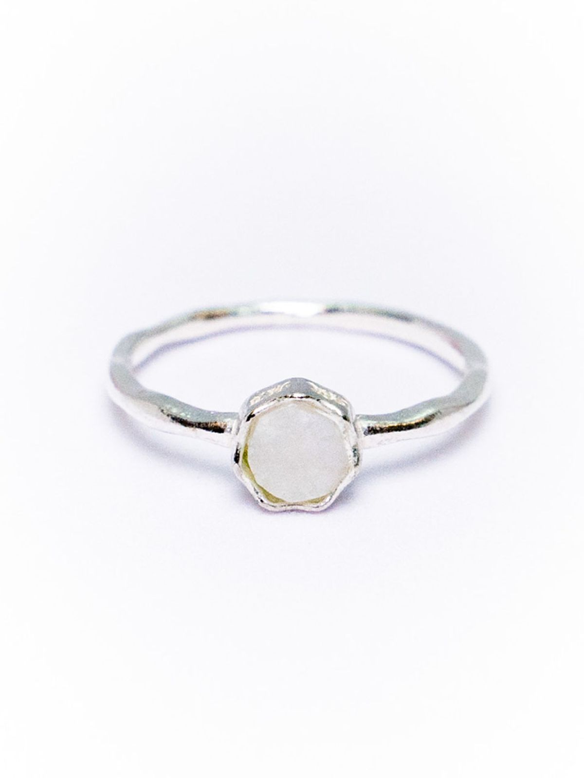 하랑(HARANG) HR 177R_Rainbow Moonstone Ring(Round)