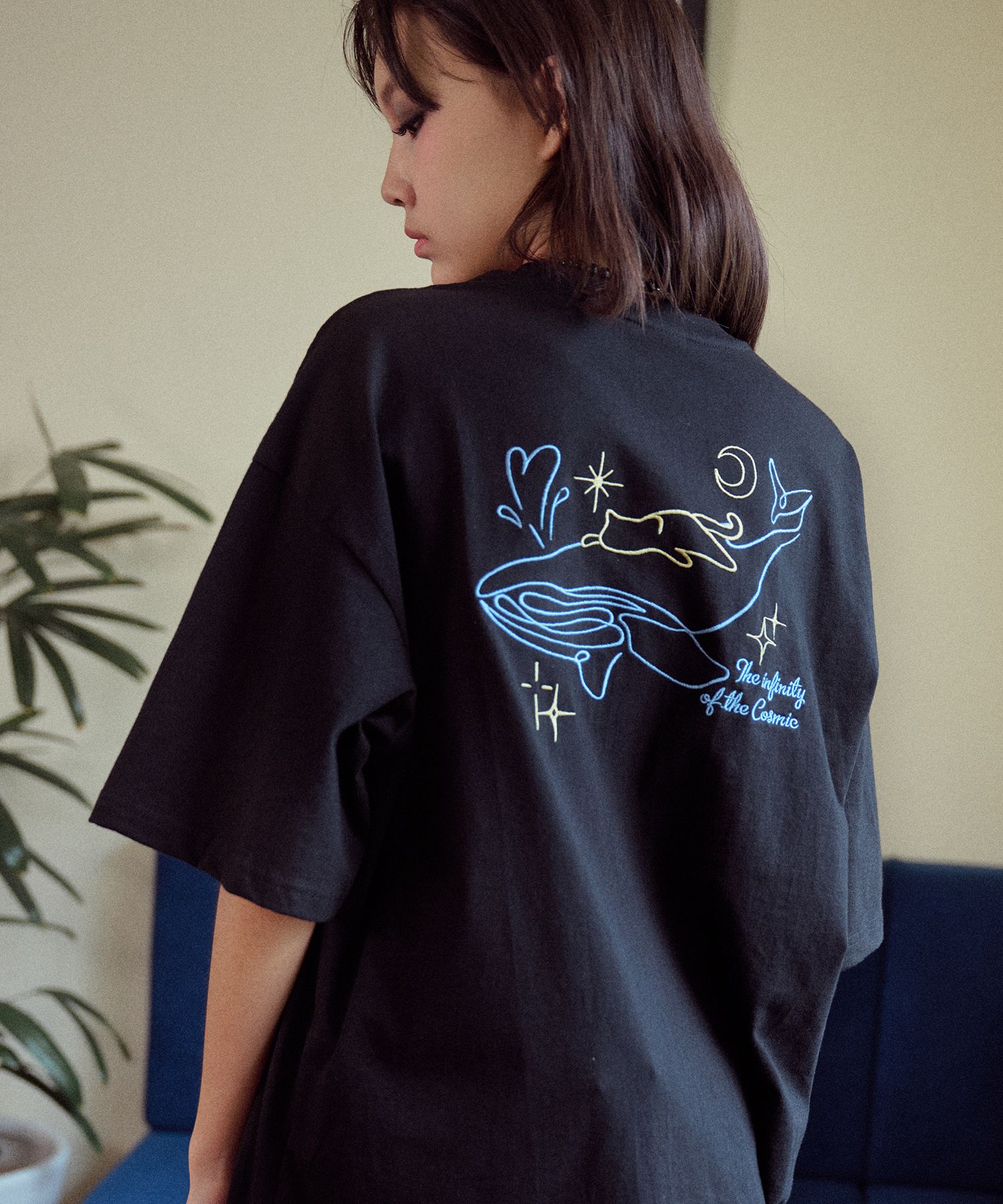 【CPGN STUDIO】Waiting For You Embroidery Short Sleeve T MUSINSA | CPGN STUDIO Infinity Embroidery Short-Sleeved T