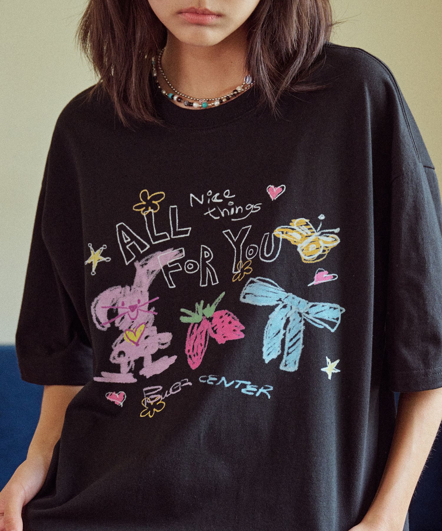 【CPGN STUDIO】24SS★ DTP All For You Short Sleeve Tee MUSINSA公式 | CPGN STUDIO DTP All For You Short Sleeve T