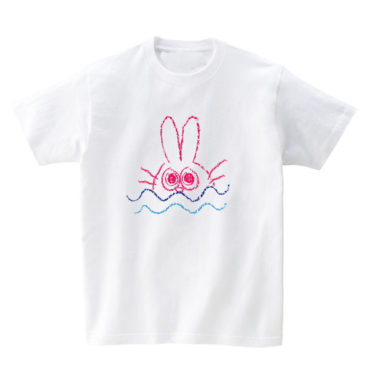 어썸어스(AWESOMEUS) DIVING RABBIT T-SHIRTS_4COLOR