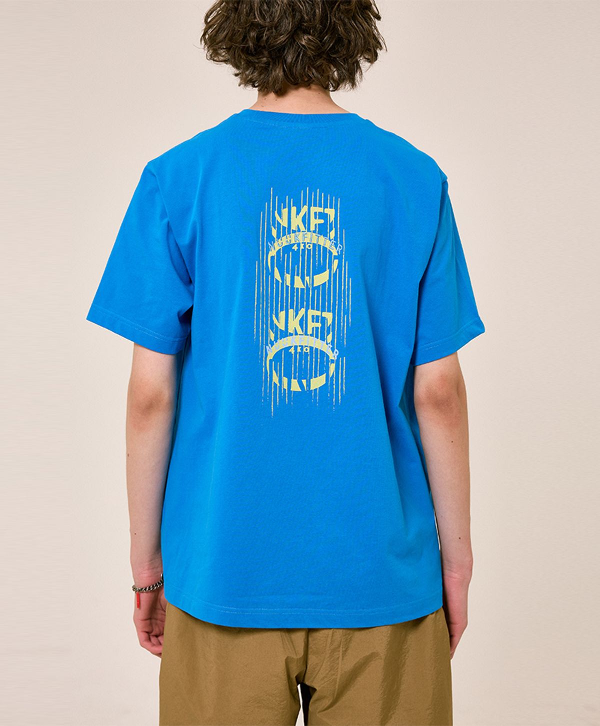 누크피터(NUUKFITTER) NKFT HEAVY COTTON T-SHIRT [BLUE]