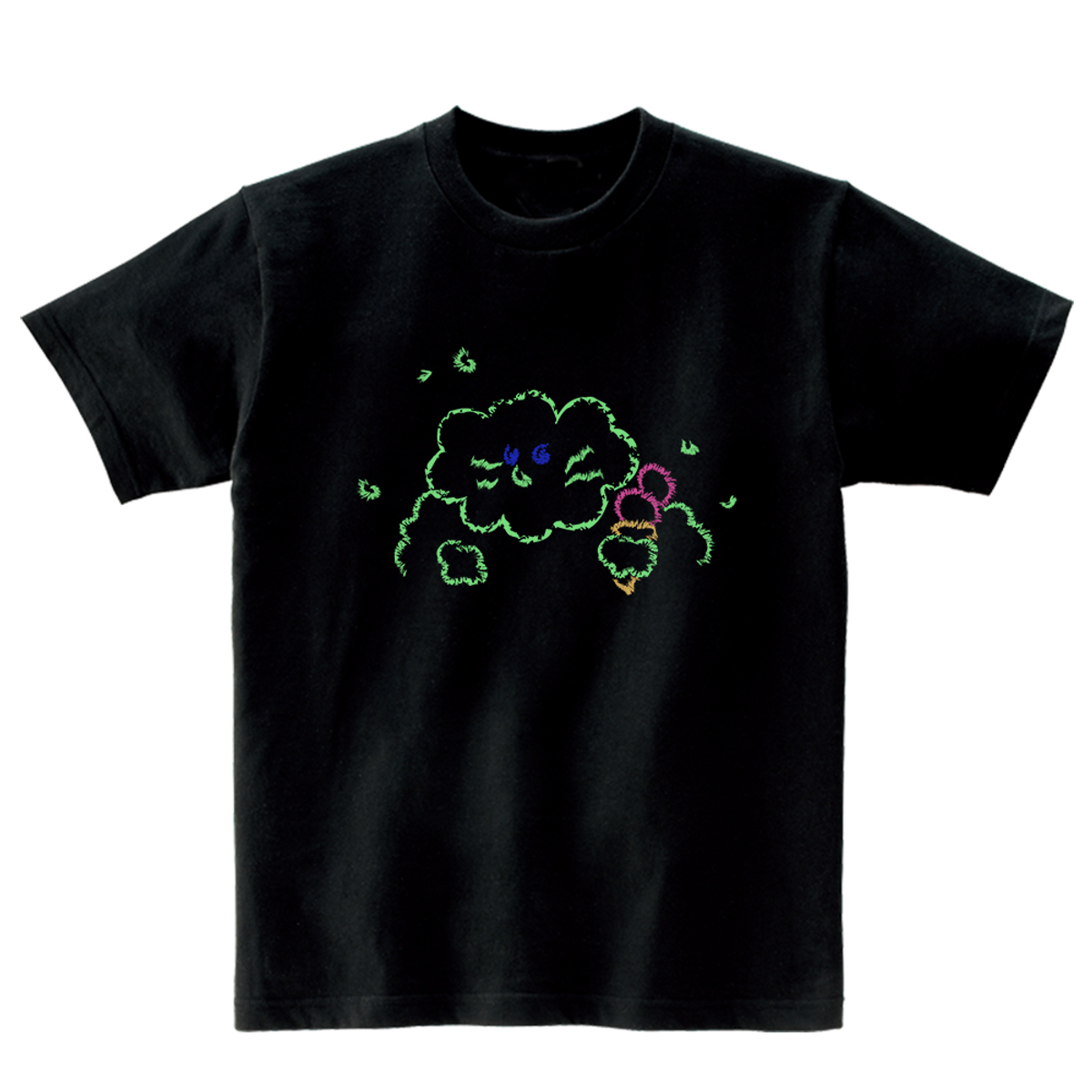 어썸어스(AWESOMEUS) ICE CREAM-EATING CLOUD T-SHIRTS_4COLOR
