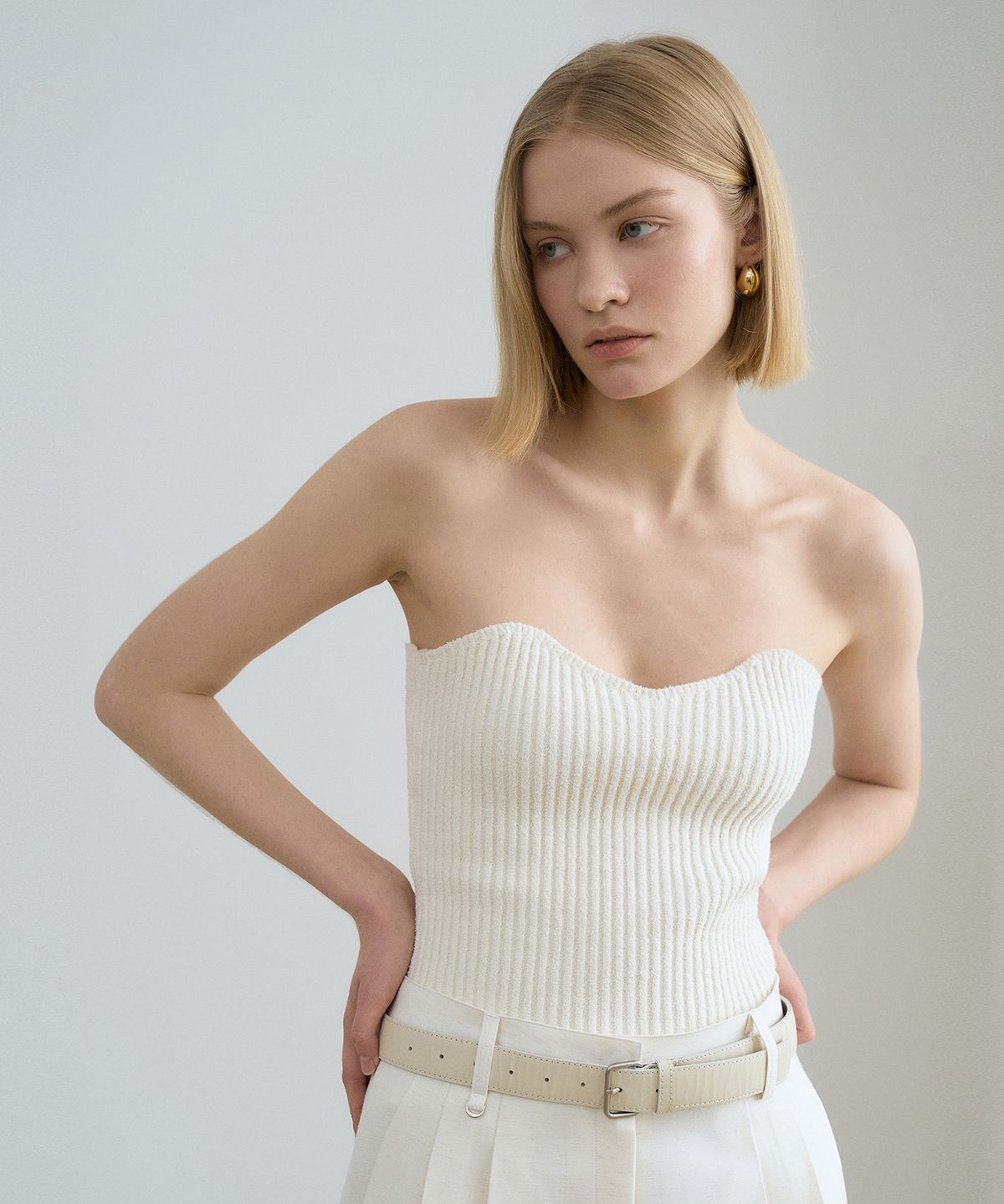 르네제이(RENEJ) Wave Golgi Top