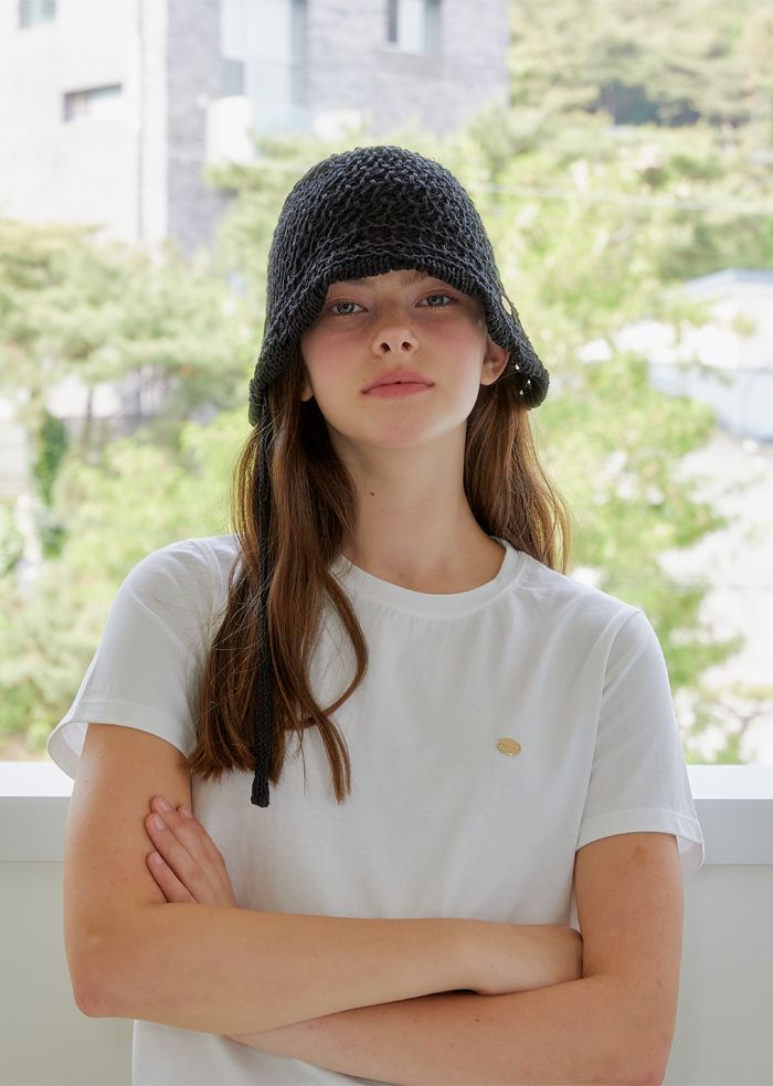 MUSINSA | ANOETIC NET BUCKET HAT_BLACK