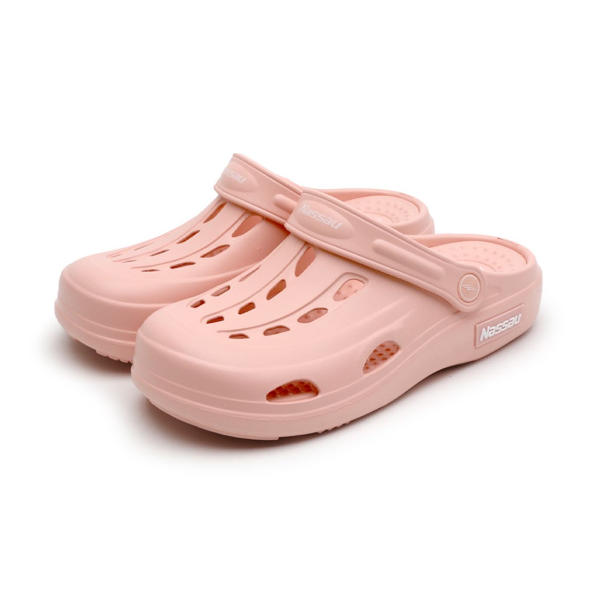 낫소(NASSAU) 찬스 쿠션 지압 샌들(PINK)