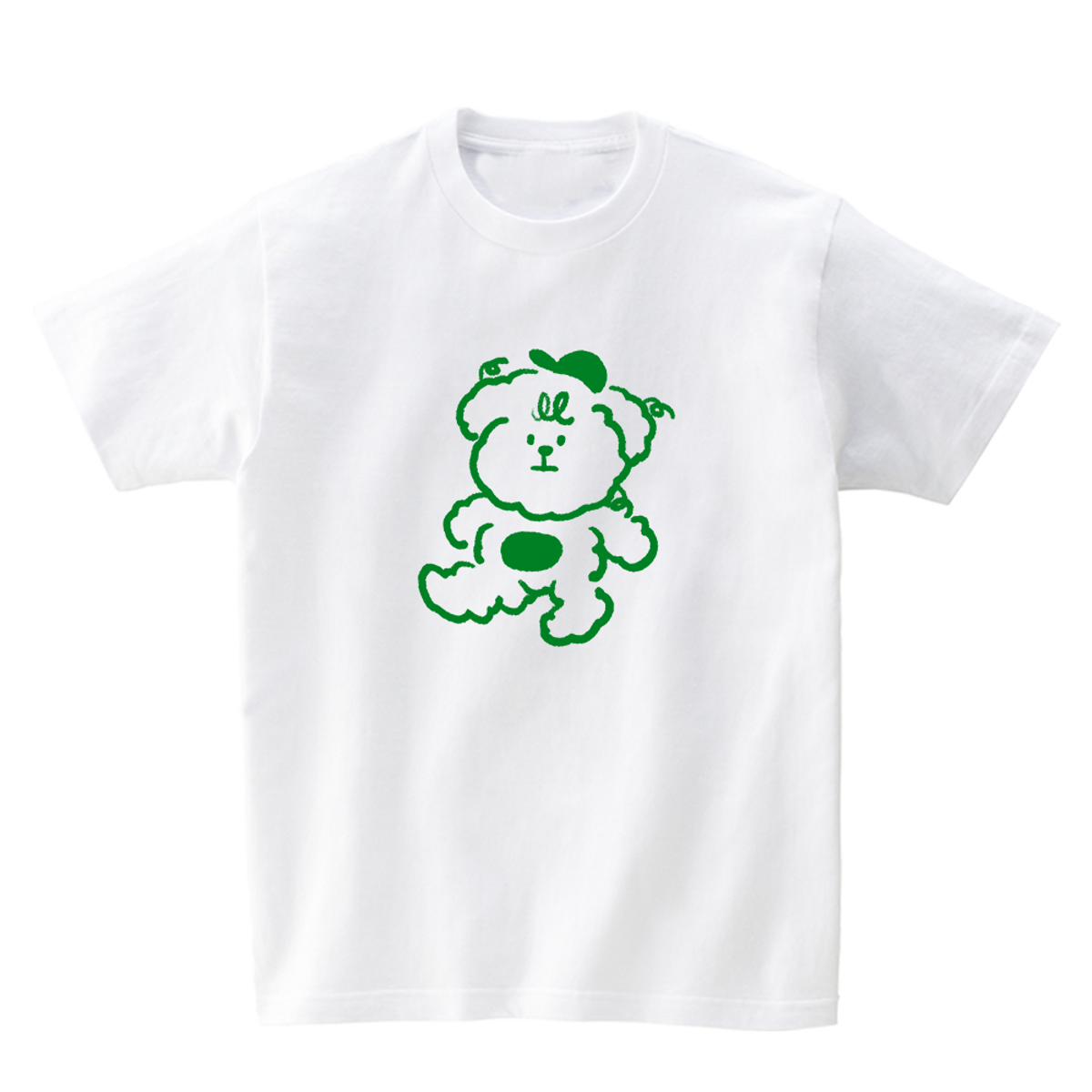 어썸어스(AWESOMEUS) DOG TIRED OF THE HEAT T-SHIRTS_4COLOR