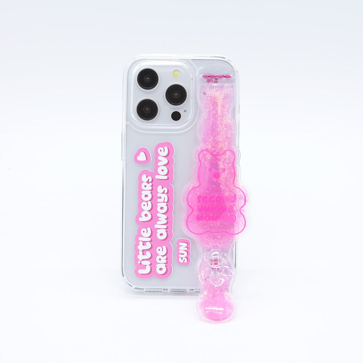 세컨드유니크네임(SECOND UNIQUE NAME) SUN CASE TUBE BEAR PINK