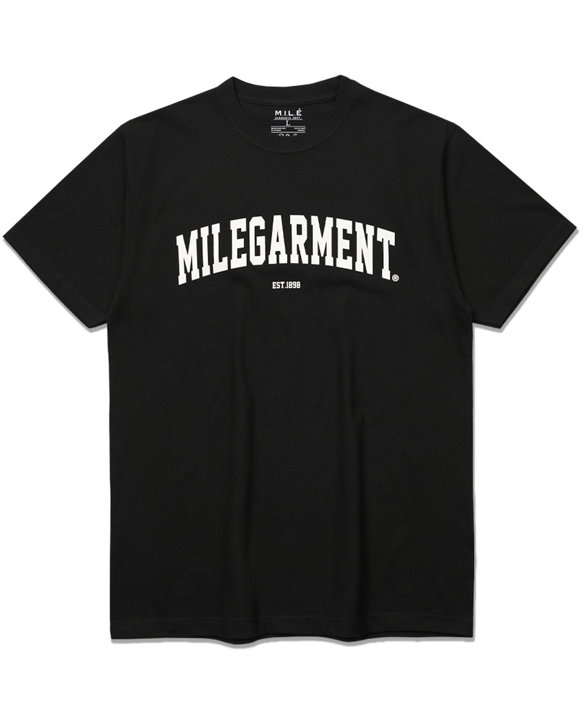 더마일(THEMILE) MILEGARMENT EST CREW [BLACK]