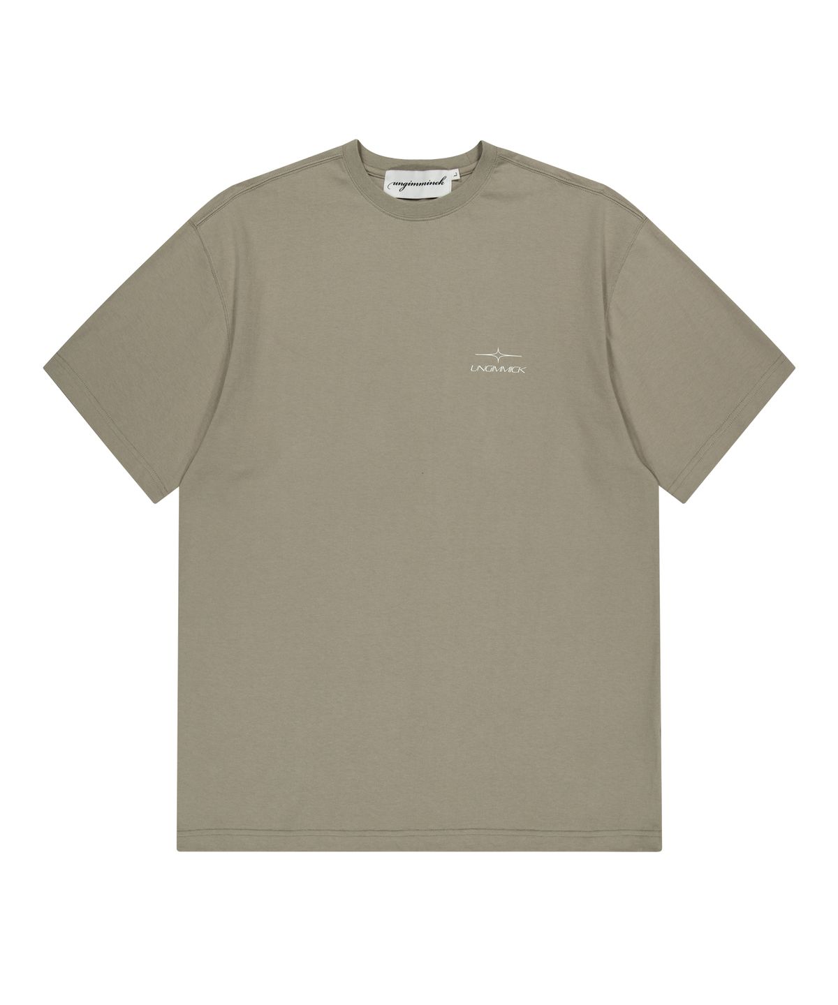 언지미크(UNGIMMICK) CLASSIC LOGO T-SHIRT (KHAKI)