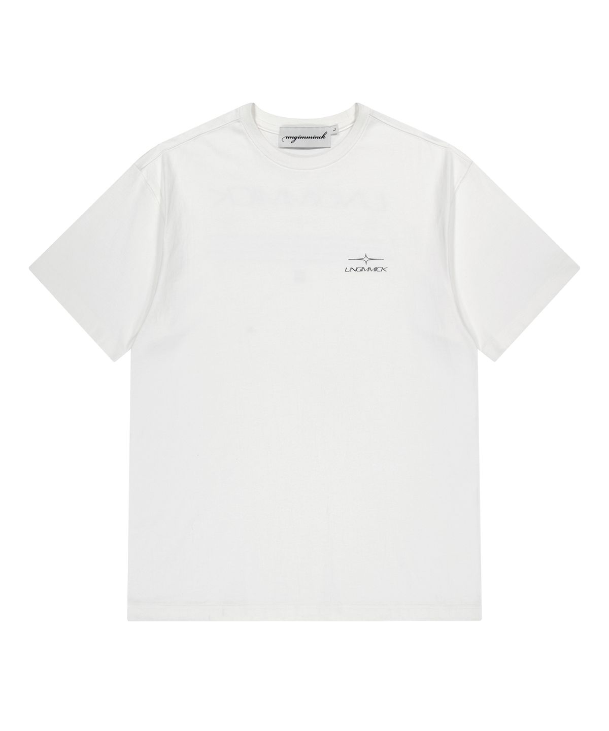 언지미크(UNGIMMICK) CLASSIC LOGO T-SHIRT (WHITE)