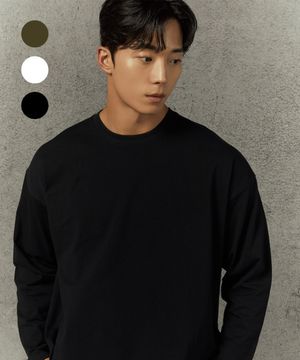 코튼에어 맥스오버핏 롱슬리브 (3color)