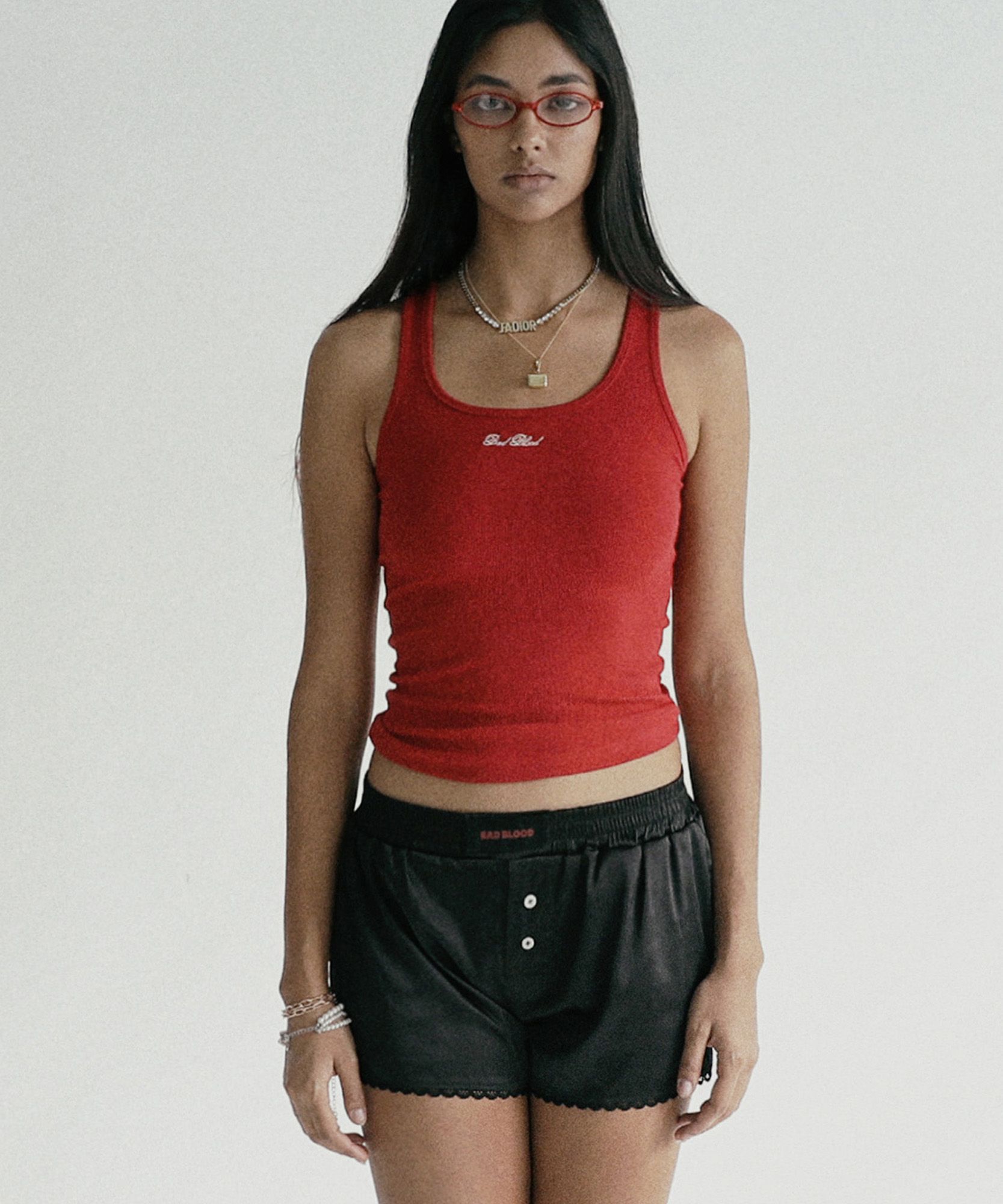 BADBLOOD♥ Classic Logo Basic Tank /追跡付 badblood – BBGSHOPHK