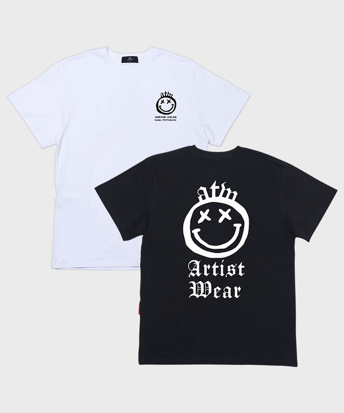 아티스트웨어(ARTISTWEAR) [ATW] 스마일리 반팔티