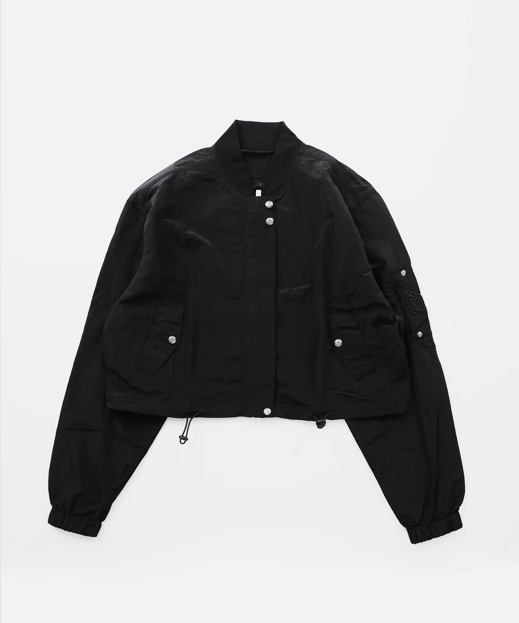 [BADBLOOD]Clear Nylon MA-1 ジャケット★新作★韓国★ MUSINSA | BADBLOOD Clear Nylon MA-1 Jacket - Black