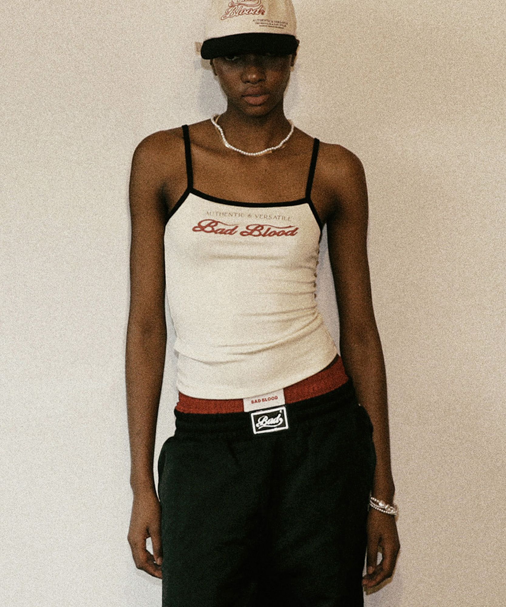 ◆BADBLOOD◆ Cindy String Tank Cream w-tnk24-035 MUSINSA | BADBLOOD Cindy String Tank - Cream