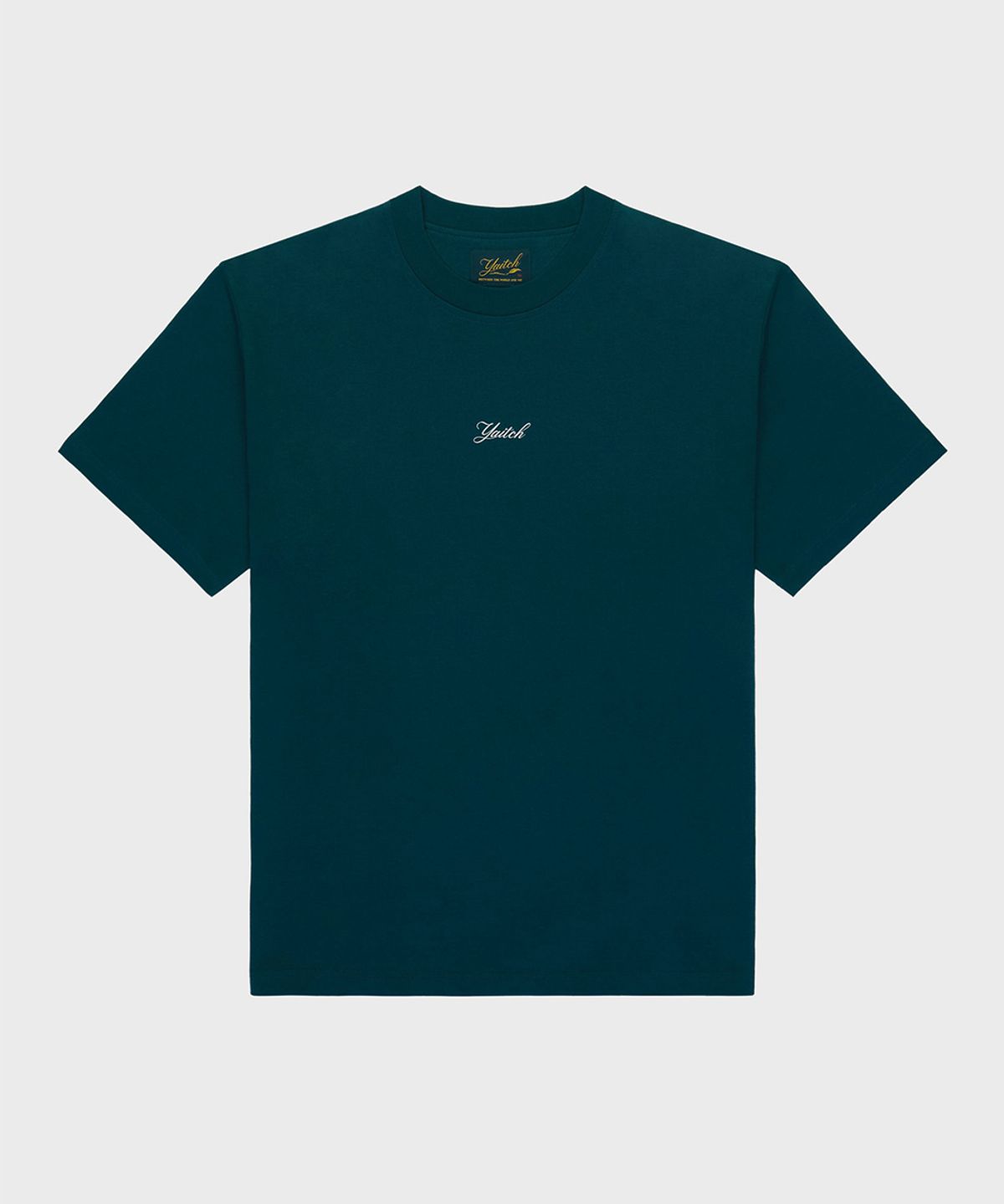 야이치(YAITCH) Handwritten Logo Tee - Rain Forest