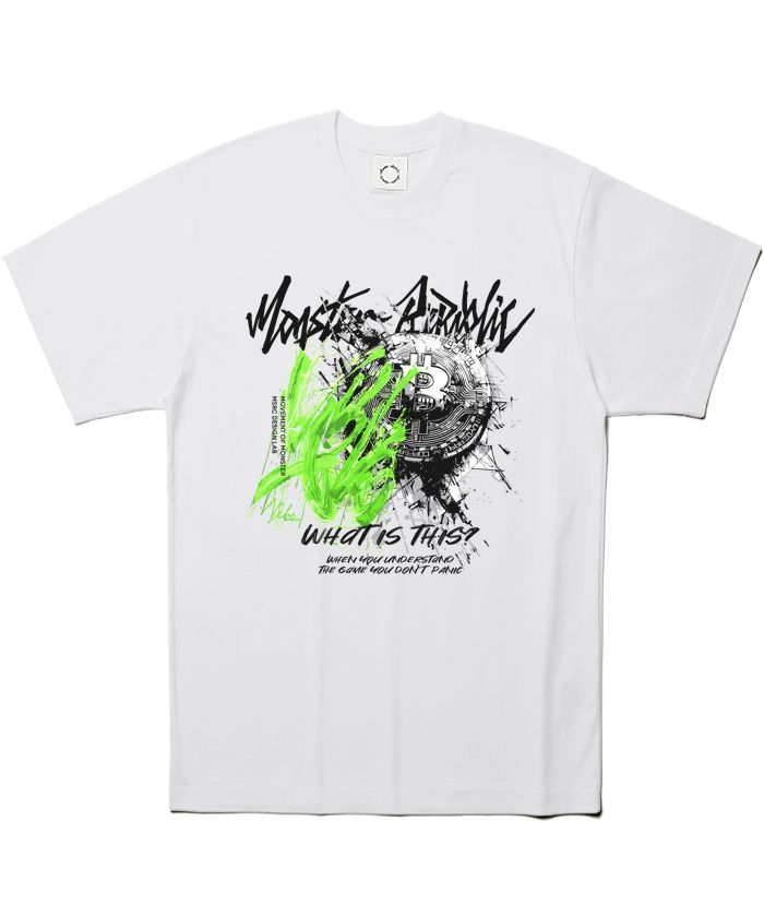 韓国発!【MONSTER REPUBLIC】Bitcoin Vibe T-shirt/男女共用 MUSINSA | MONSTER REPUBLIC Bitcoin Vibe Neon Green White T-Shirt