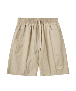 유틸리티 아노락 섬머 하프 팬츠 베이지