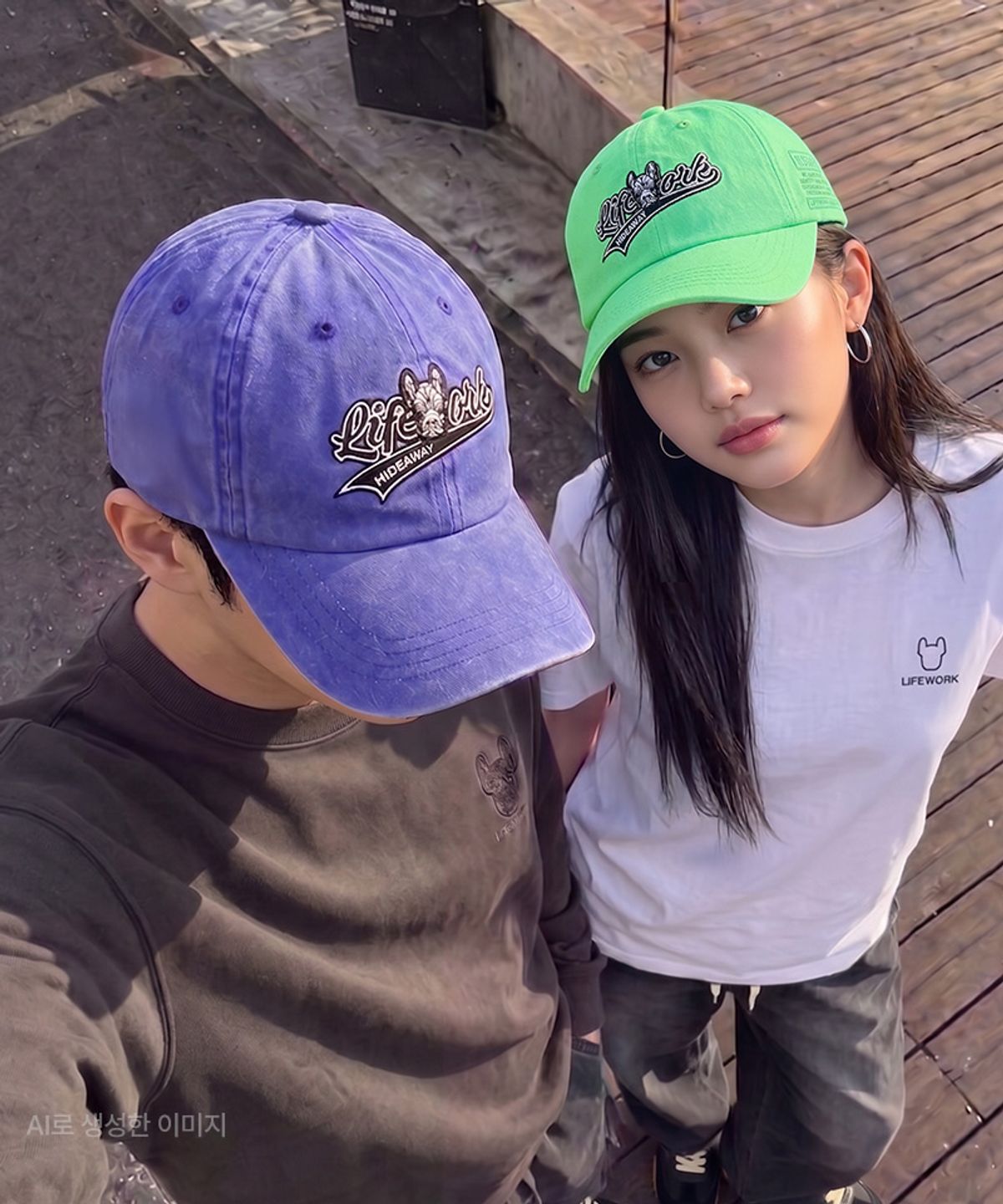 라이프워크(LIFEWORK) 피그먼트 소프트 볼캡