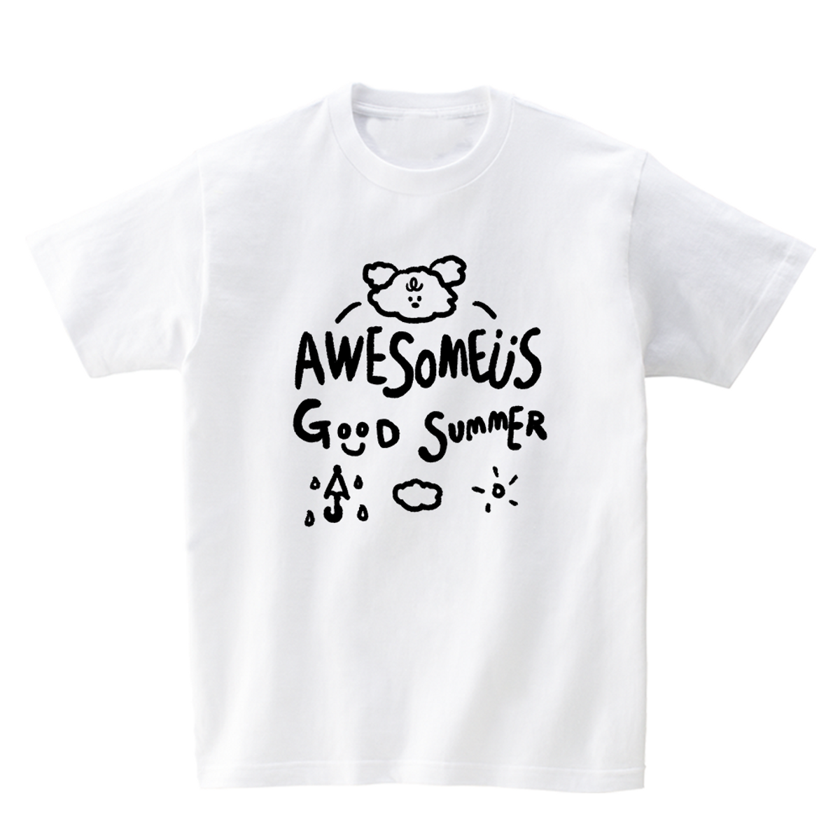 어썸어스(AWESOMEUS) AWESOMEUS GOOD SUMMER T-SHIRTS_4COLOR