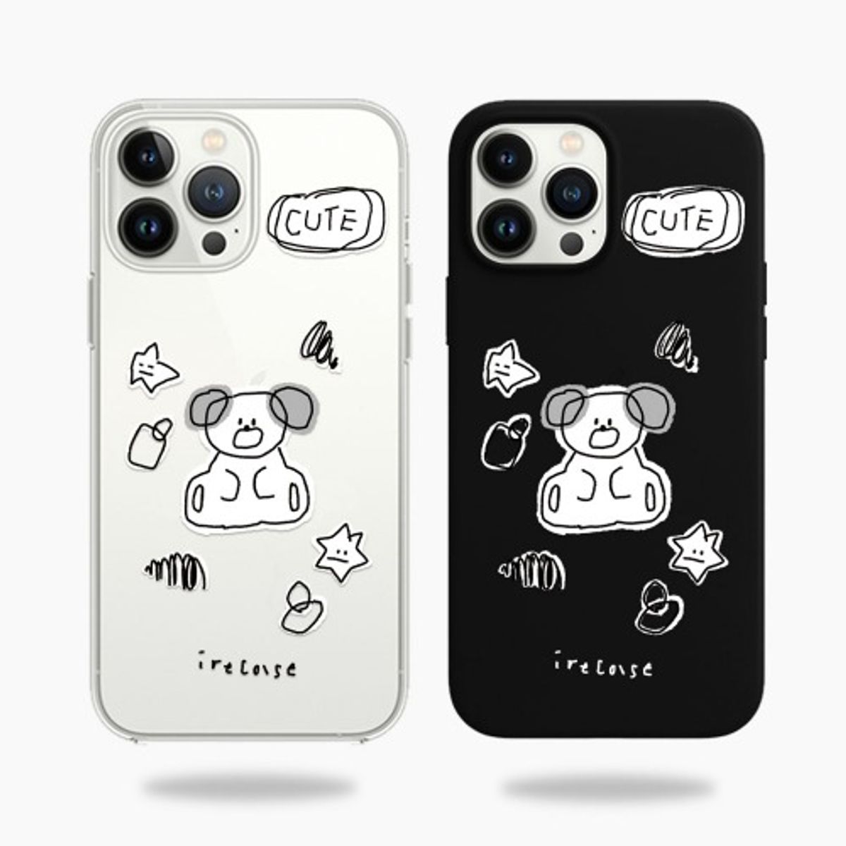 이레케이스앤굿즈(IRECASEGOODS) 찌글멈미 갤럭시 아이폰 케이스