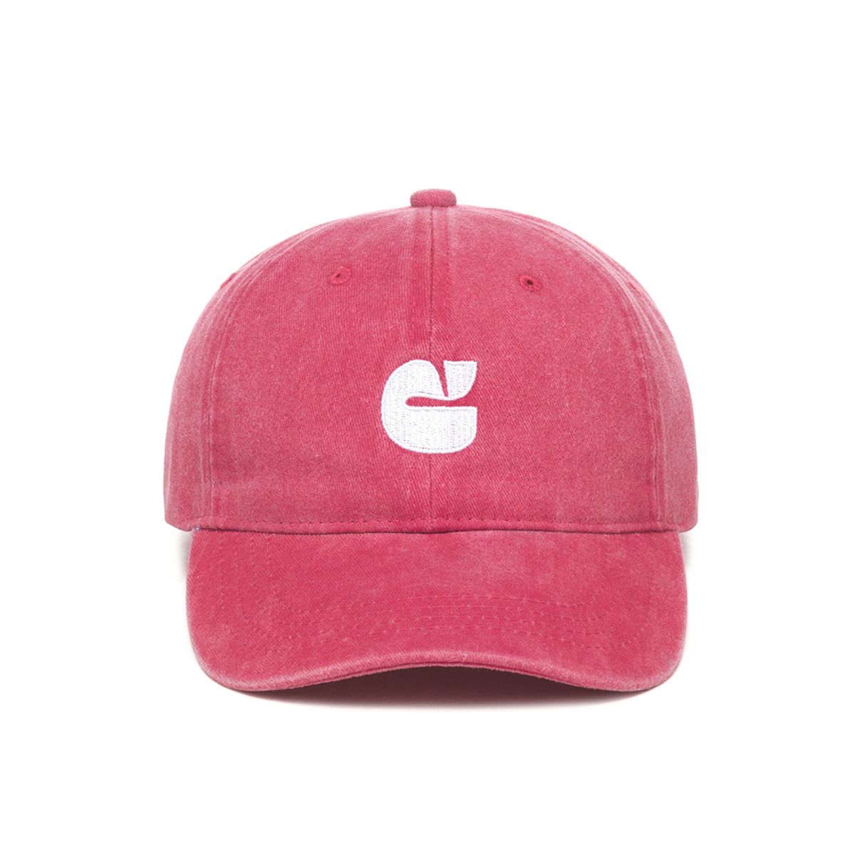칼린(CARLYN) 뉴 로고 워시드 캡 J74104010 RED