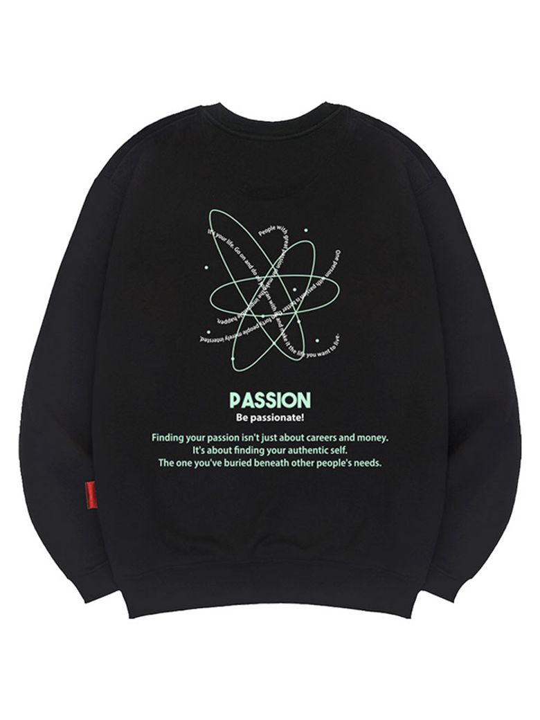 패셔널 맨투맨 남녀공용 빅사이즈 S~4XL
