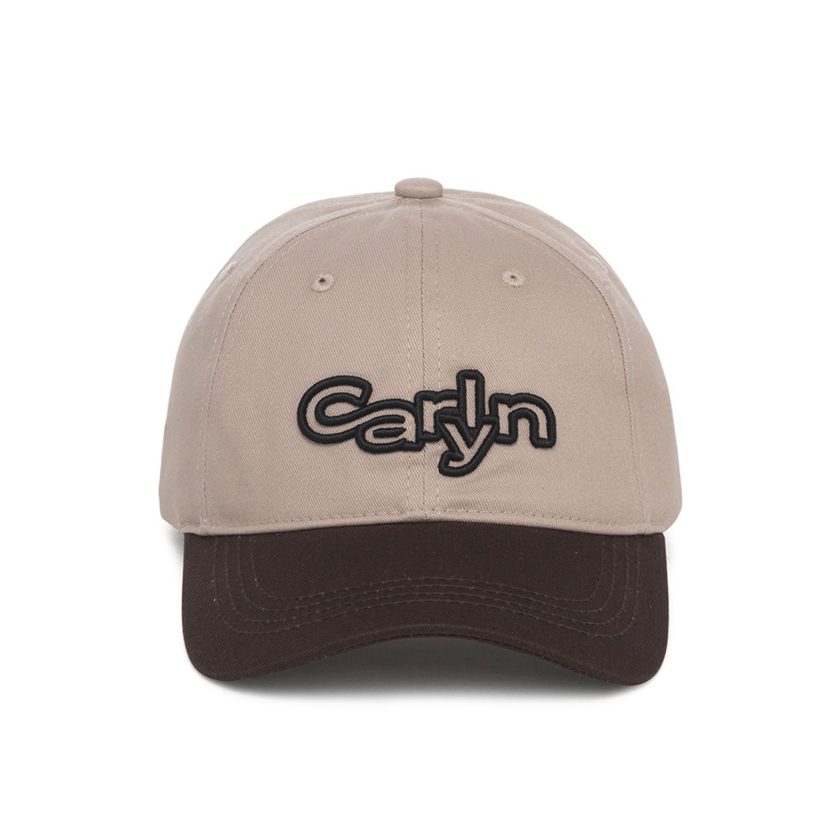칼린(CARLYN) 볼륨 로고 캡 J74102010 BEIGE