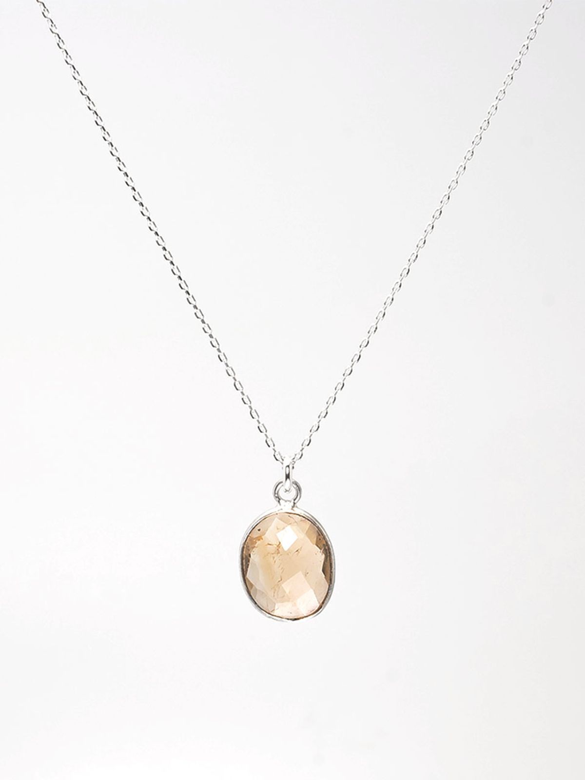 하랑(HARANG) HR 13N_Yellow Topaz Necklace