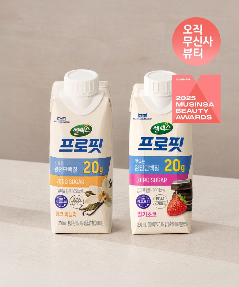 [혼합 22개입] 프로핏 드링크 밀크바닐라 250ml 18개 + 딸기초코 4입