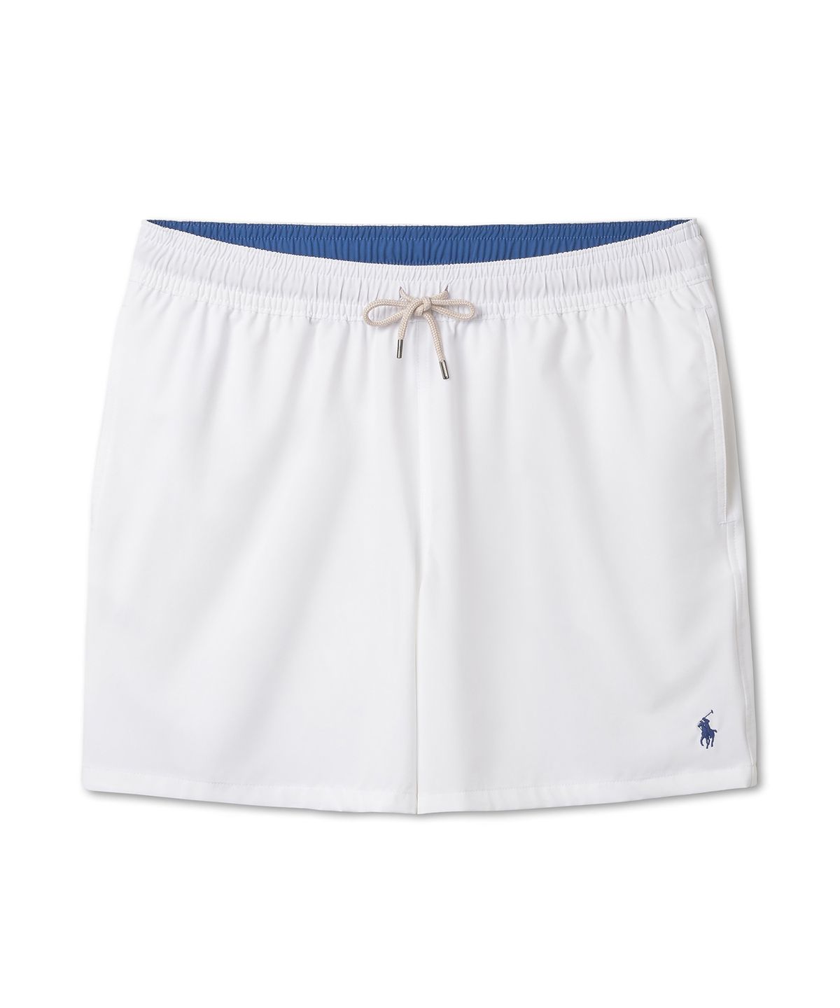폴로 랄프 로렌(POLO RALPH LAUREN) 14.6cm 트래블러 클래식 스윔 트렁크 - 화이트