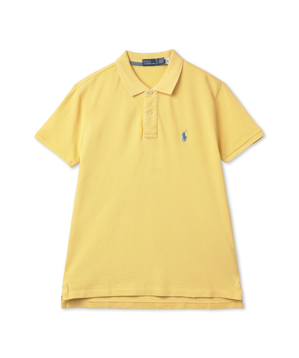 폴로 랄프 로렌(POLO RALPH LAUREN) W 클래식핏 메시 폴로 셔츠 - 캠브릿지 옐로우