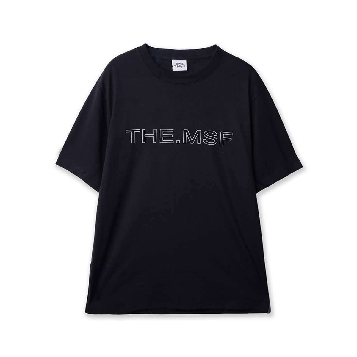 더메이플시럽팩토리(THE MAPLE SYRUP FACOTRY) MSF 로고 티셔츠 블랙