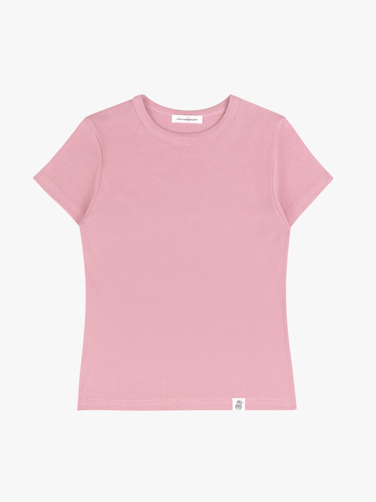 핑크파인애플(PINK PINEAPPLE) P ESSENTIAL FITTED TEE_PINK