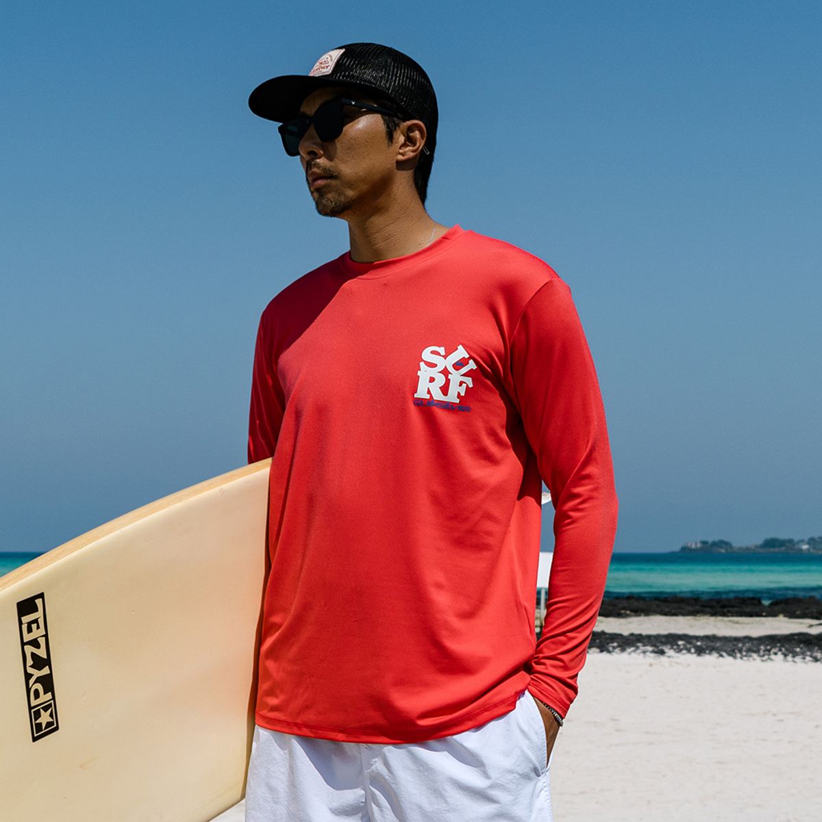퀵실버(QUIKSILVER) 남성 루즈핏 래쉬가드 QS1073RMT