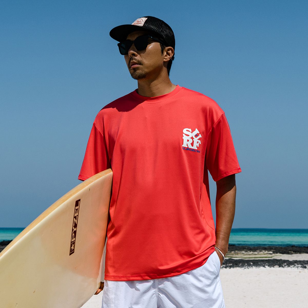 퀵실버(QUIKSILVER) 남성 루즈핏 래쉬가드 QS1072RMT
