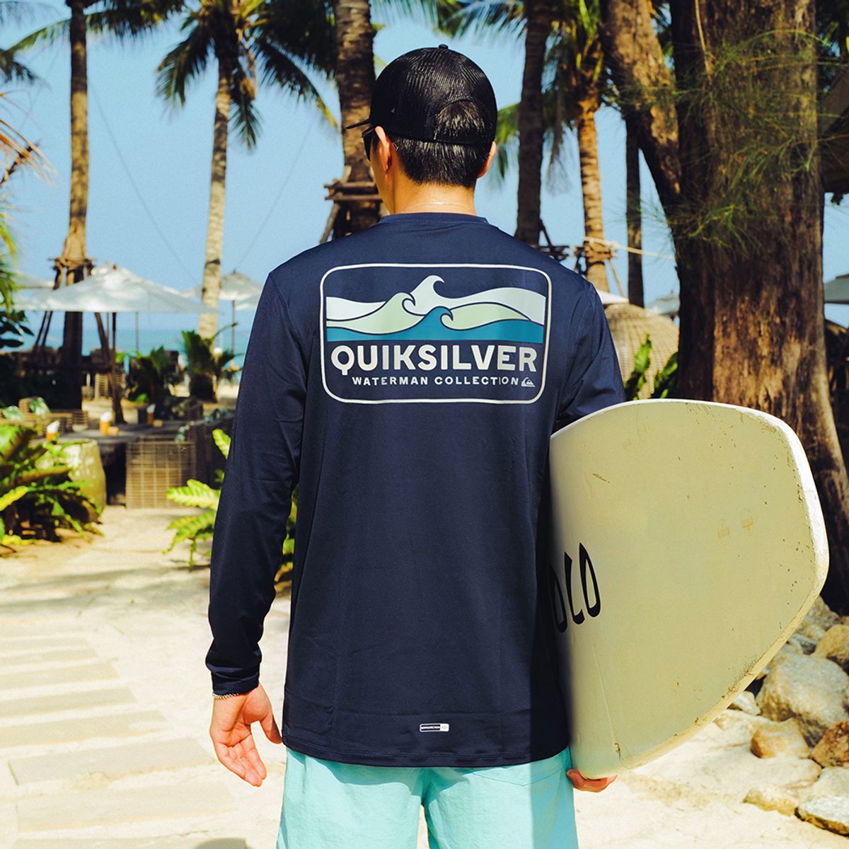 퀵실버(QUIKSILVER) 남성 루즈핏 래쉬가드 QS1031NMT