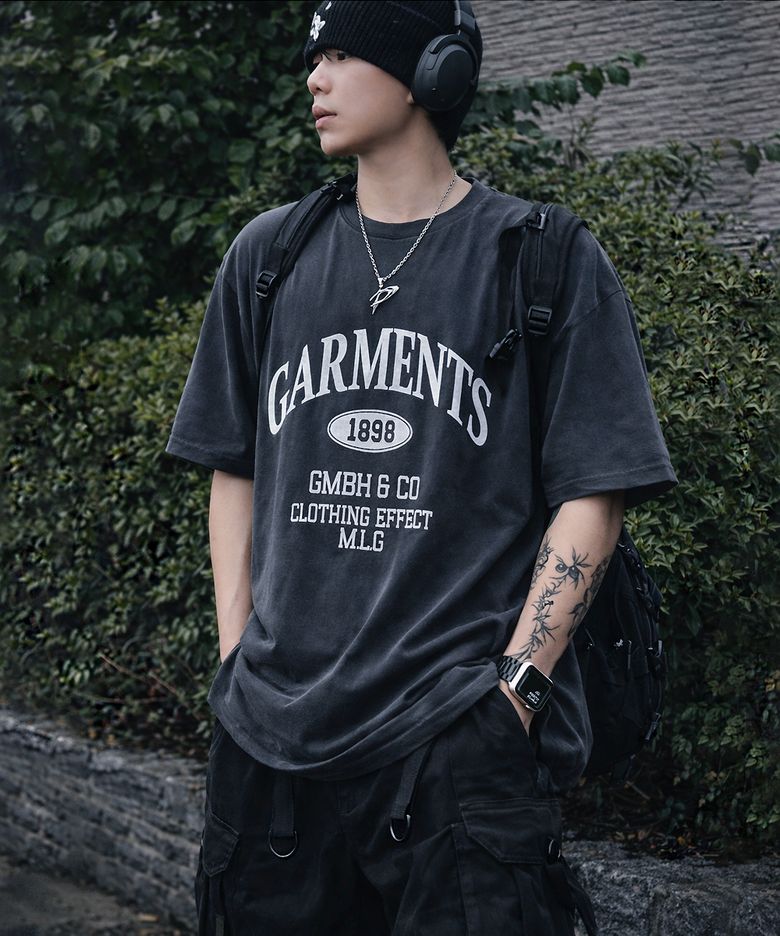 ML GARMENTS  CREW [PIGMENT D.GREY]